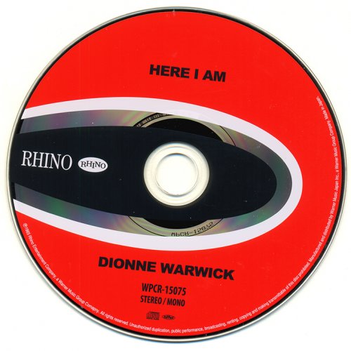 Dionne Warwick - Here I Am (1965/2013, WPCR-15075, RE, RM, JAPAN) CDRip