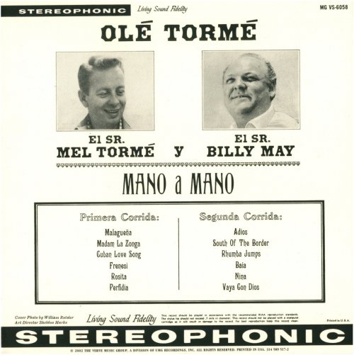 Mel Torme - Ole Torme! Mel Torme Goes South Of The Border With Billy May (2002)