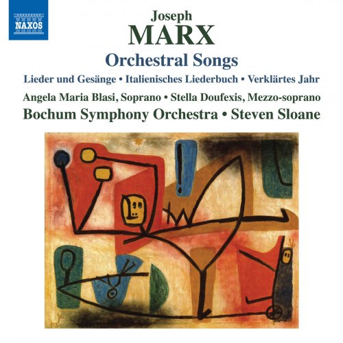 Angela Maria Blasi - Marx: Orchestral Songs (2019)