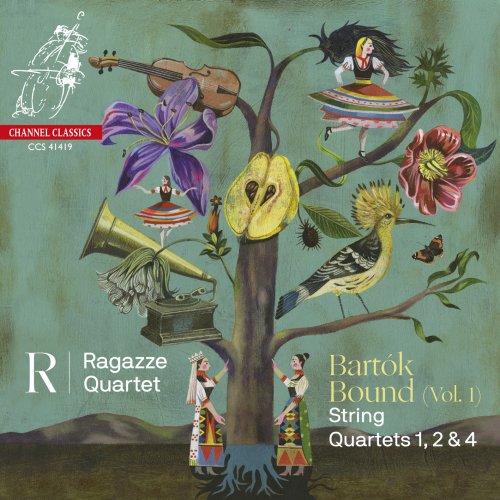 Ragazze Quartet - Bartók Bound - Vol. 1 (2019) [Hi-Res]