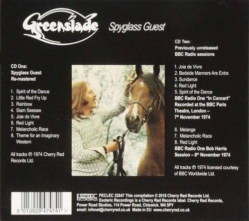 Greenslade - Spyglass Guest (Reissue, Remastered, Expanded Edition) (1974/2018)