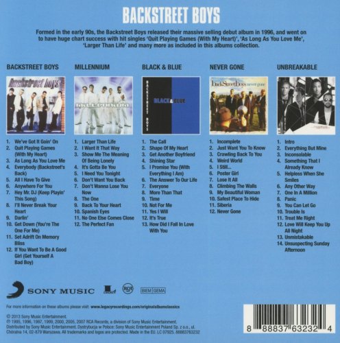 Backstreet Boys - Original Album Classics (2013)