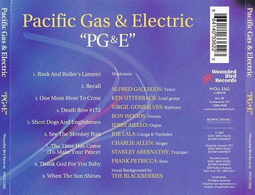 Pacific Gas & Electric - PG&E (Reissue) (1971/2007)