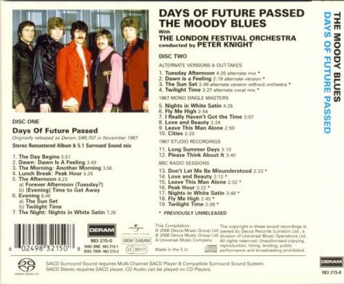 The Moody Blues - Days Of Future Passed (2006 Deluxe Edition) [SACD]