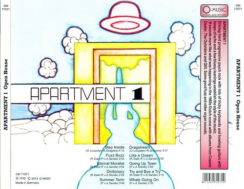 Apartment 1 - Open House (Reissue, Remastered) (1970/2014)