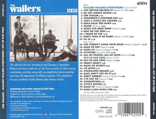 The Wailers - Wailers Wailers Everywhere / Out Of Our Tree (Reissue) (1964-65/2003)