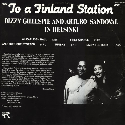 Dizzy Gillespie & Arturo Sandoval - To A Finland Station (1983) [Vinyl]