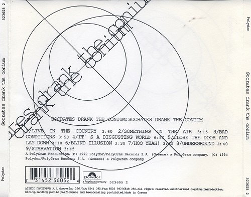 Socrates Drank The Conium - Socrates Drank The Conium (Reissue) (1971/1994)