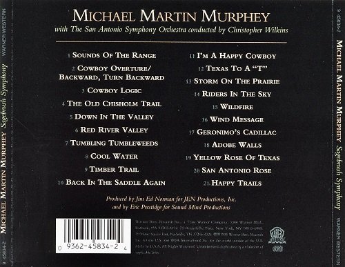 Michael Martin Murphey With The San Antonio Symphony Orchestra - Sagebrush Symphony (1995)