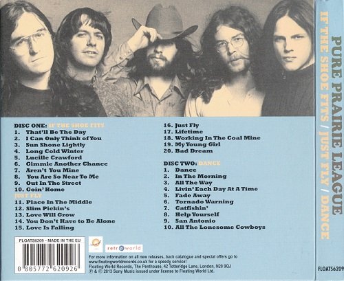 Pure Prairie League - If The Shoe Fits / Just Fly / Dance (Reissue) (1976-78/2013)