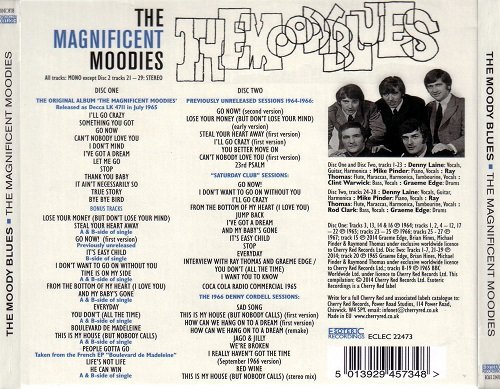 The Moody Blues - The Magnificent Moodies (Remastered, Deluxe Edition) (1970/2014)