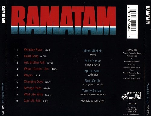 Ramatam - Ramatam (Reissue) (1972/2004)