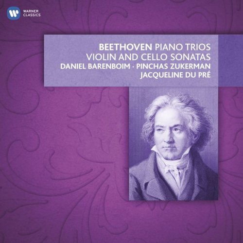Jacqueline du Pré, Pinchas Zukerman, Daniel Barenboim - Beethoven: Piano Trios, Violin & Cello Sonatas (2001)