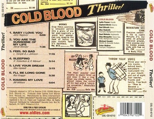 Cold Blood - Thriller (Reissue) (1973/2005)