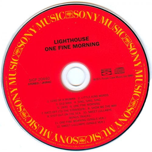 Lighthouse - One Fine Morning (1971/2012, SICP 20440, RE, RM, JAPAN) CD-Rip