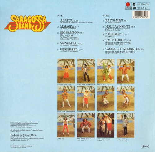 Saragossa Band - Agadou (1981) LP
