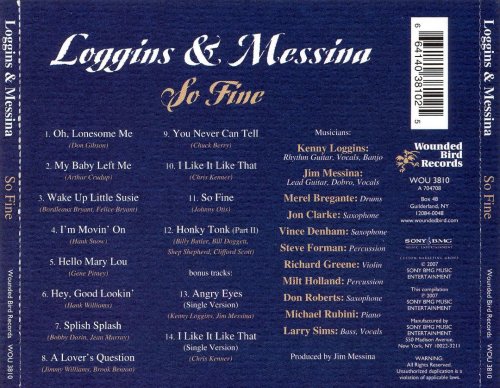 Loggins & Messina - So Fine (Reissue) (1975/2007)