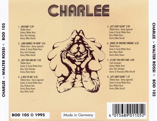 Charlee with Walter Rossi - Charlee (Reissue) (1972/1995)