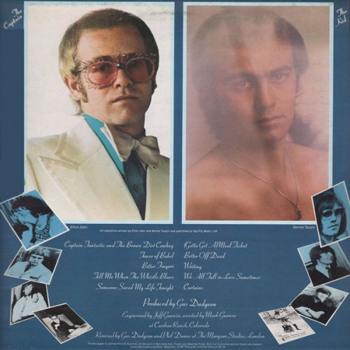 Elton John - Captain Fantastic And The Brown Dirt Cowboy (1975) LP