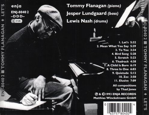 Tommy Flanagan - Let's Play the Music of Thad Jones (1993)