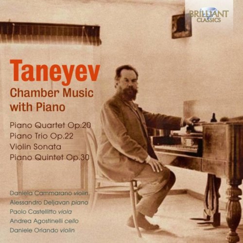 Alessandro Deljavan - Taneyev: Chamber Music with Piano (2019)