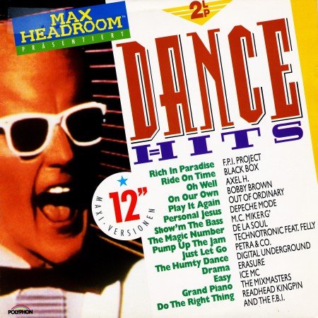 VA - Max Headroom Präsentiert - Dance Hits (1989) 2LP