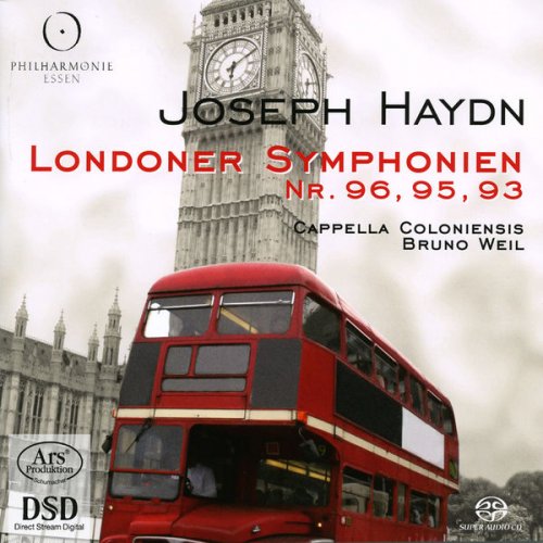 Cappella Coloniensis, Bruno Weil - Haydn: London Symphonies Nos. 96, 95 & 93 (2010)