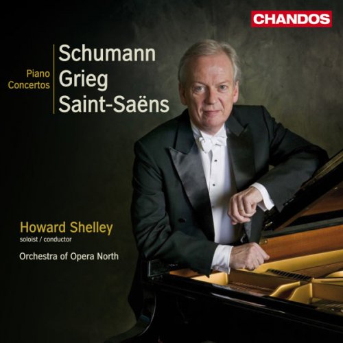 Howard Shelley - Schumann, Grieg, Saint-Saëns: Piano Concertos (2009) [Hi-Res]