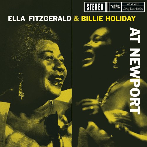 Ella Fitzgerald & Billie Holiday - Ella Fitzgerald & Billie Holiday At Newport (2015) [Hi-Res]