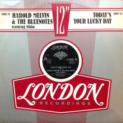 Harold Melvin and the Blue Notes - Today's Your Lucky Day (1984) [Vinyl, 12"]