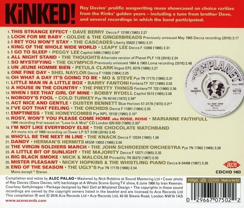 VA - Kinked! (Kinks Songs & Sessions 1964-1971) (2016) Lossless