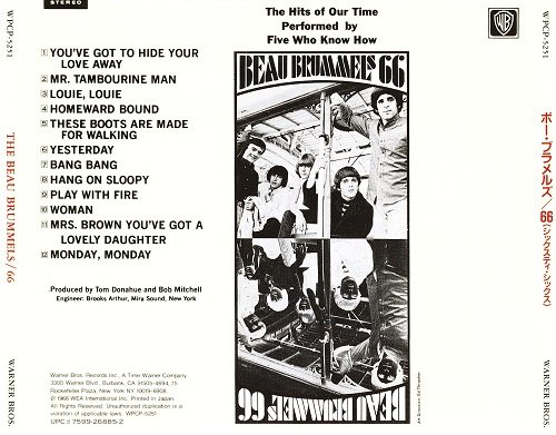 The Beau Brummels - Beau Brummels 66 (Reissue) (1966/1993)