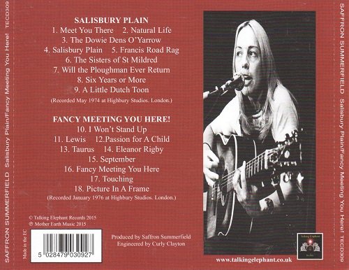 Saffron Summerfield - Salisbury Plain / Fancy Meeting You Here (Reissue) (1974-76/2015)