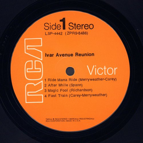 Ivar Avenue Reunion - Ivar Avenue Reunion (1970) LP