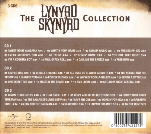 Lynyrd Skynyrd - The Lynyrd Skynyrd Collection (2013) {3CD Box Set}