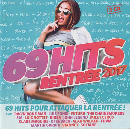 VA - 69 Hits Rentrée 2017 [3CD] (2017)