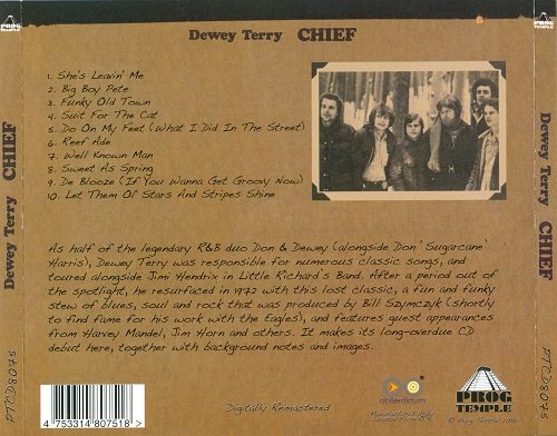 Dewey Terry - Chief (Reissue) (1978/2018)