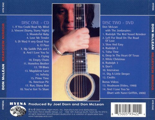 Don McLean - Rearview Mirror: An American Musical Journey (2005) Lossless