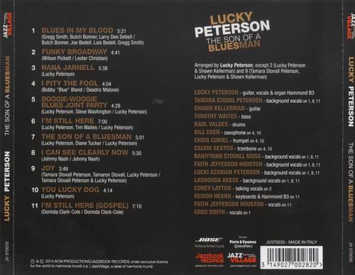Lucky Peterson - The Son Of A Bluesman (2014) CD Rip