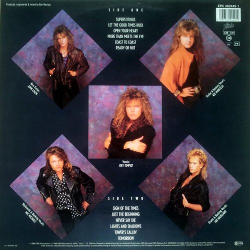 Europe - Out Of This World (1988) LP