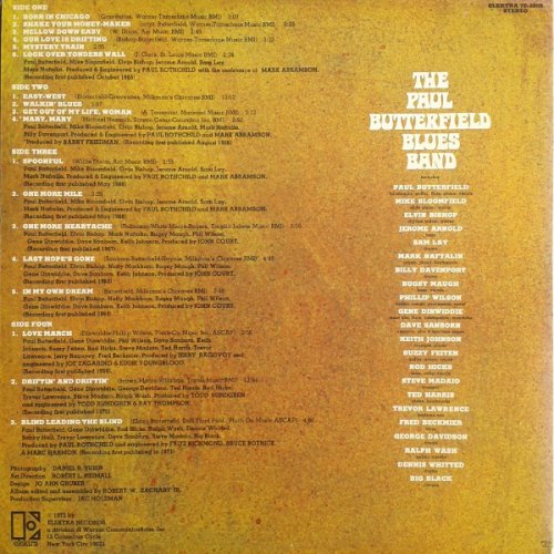 The Paul Butterfield Blues Band - Golden Butter / The Best Of The Paul Butterfield Blues Band (1972) LP