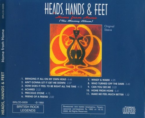 Heads Hands & Feet - Home From Home (The Missing Album) (1968/1995)