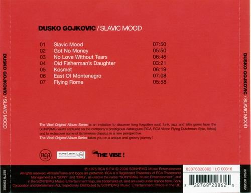 Dusko Goykovich - Slavic Mood (1974) CD Rip