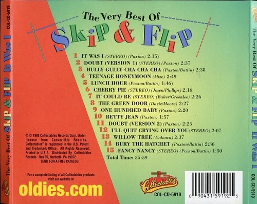 Skip & Flip - It Was I: The Very Best of Skip & Flip (1998)