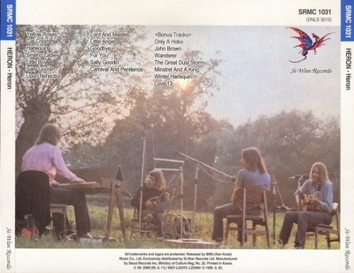 Heron - Heron (Korean Remastered, Bonus Tracks) (1970/1995)