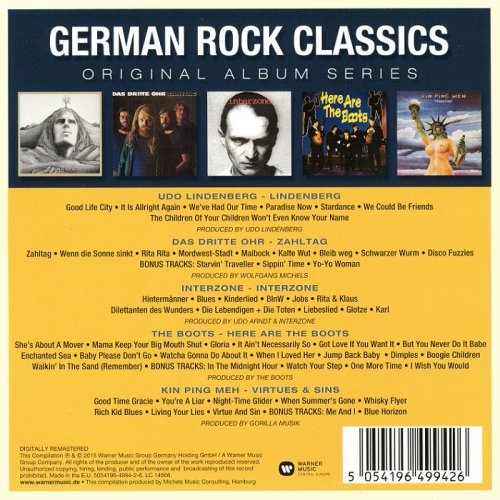 VA - Original Album Series: German Rock Classics (1965-81/2015)