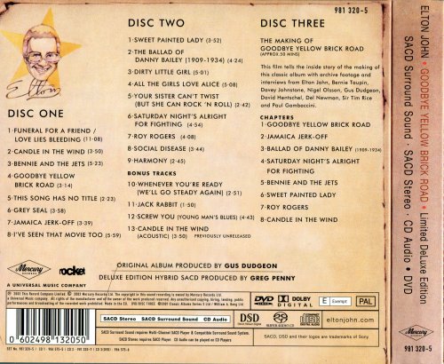 Elton John - Goodbye Yellow Brick Road (2003) 2[SACD]