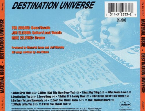 Material Issue - Destination Universe (1992)