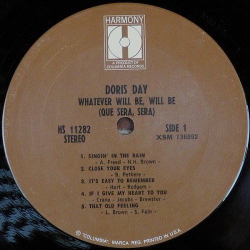 Doris Day - Whatever Will Be, Will Be (1968) LP