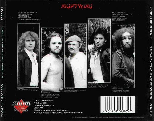 Nightwing - Stand Up And Be Counted (Reissue) (1983/2002)